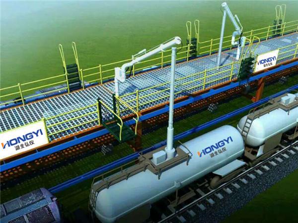 鐵路發油現場圖 鐵路發油現場圖